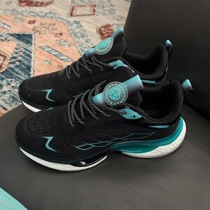 NEW Black and Teal Men's Sneakers